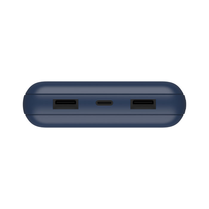 Belkin BOOSTCHARGE USB-A / USB-C Power Bank 20000 mAh 15W Output - Navy Blue