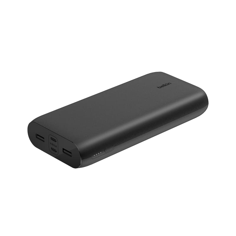 Belkin Boostcharge Power Bank 4 Port 26,000 mAh Battery 32W - Black  (TSA Carry-on Approved)