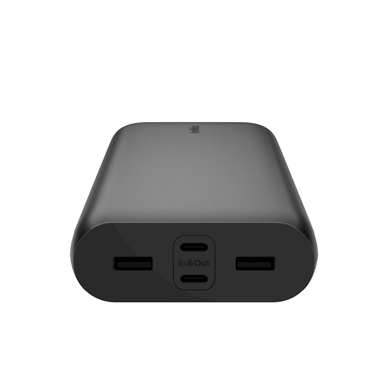 Belkin Boostcharge Power Bank 4 Port 26,000 mAh Battery 32W - Black  (TSA Carry-on Approved)