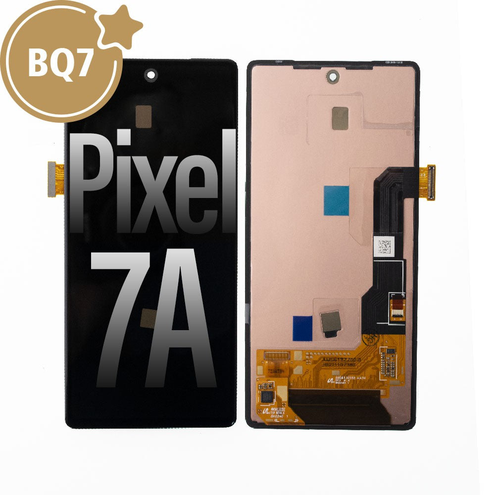 Screen Digitizer with Frame and Fingerprint BQ7 OLED for Google Pixel 7A