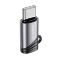 Borofone BV20 Type-C male to iPhone female adapter- Black