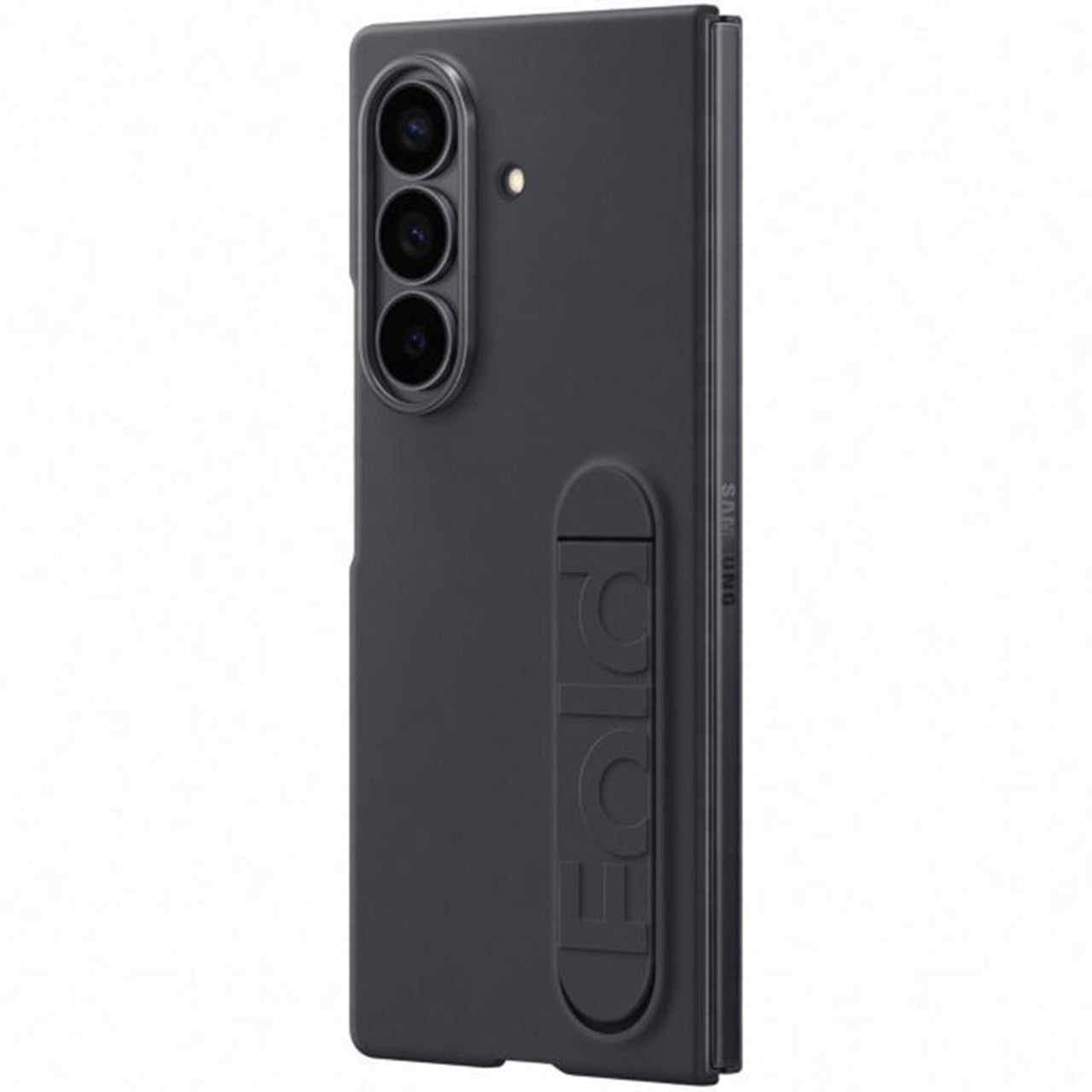 Samsung Silicone Stand Case for Galaxy Z Fold7 - Black