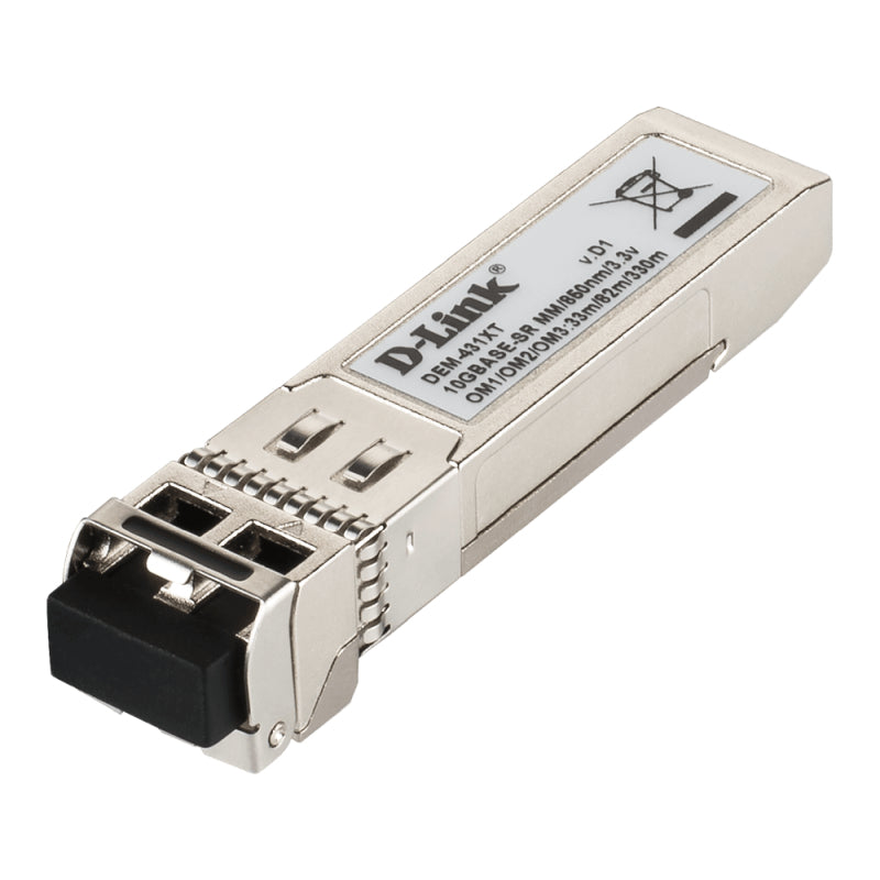 D-Link 10GBase-SR SFP+ Multimode Transceiver - White