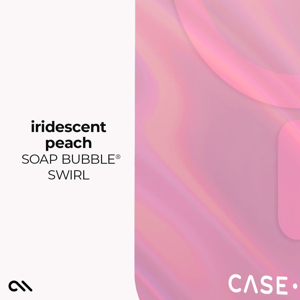 Case Mate Peach Bubble Case with Magnet for Samsung Galaxy S26 Ultra - Iridescent