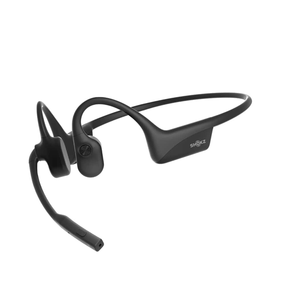 Shokz OpenComm2 UC USB-C (2nd Gen) Wireless Open-Ear Bone Conduction Stereo Business Headset - Black