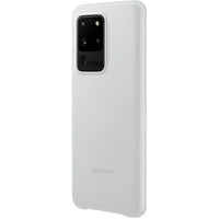 Thumbnail for Samsung Galaxy S20 Ultra Leather Cover - Silver