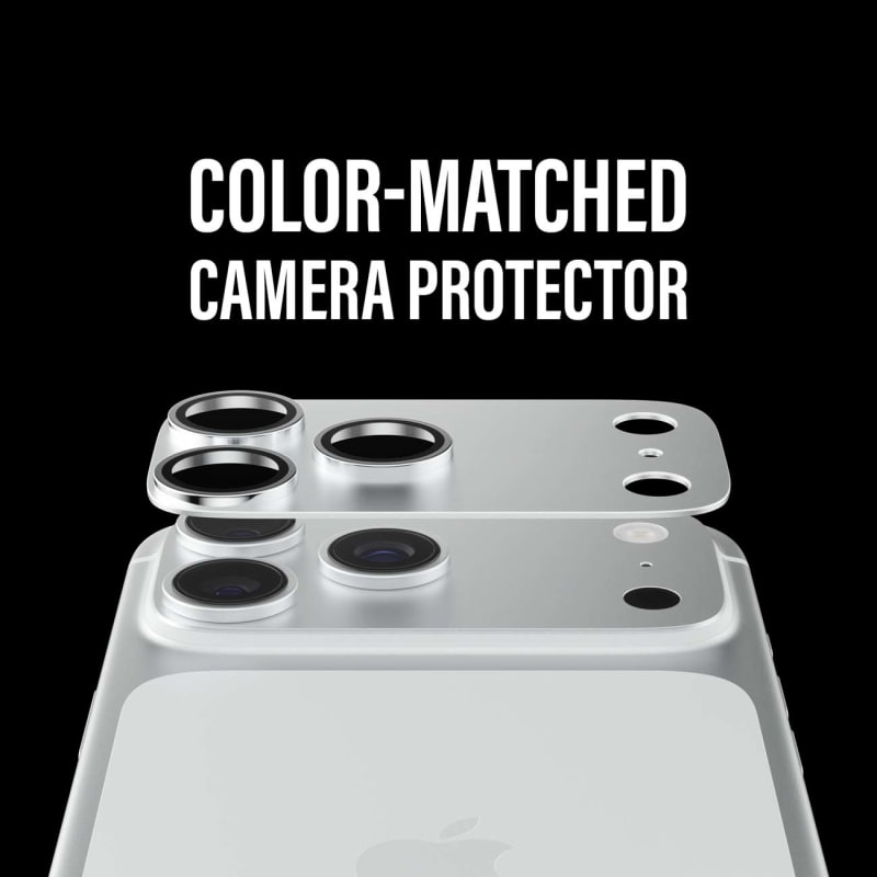 PanzerGlass Fender Camera Protector for iPhone 18 Pro - Silver