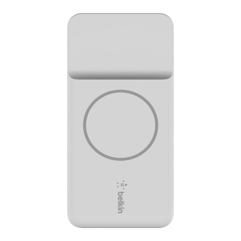 Belkin BoostCharge Magnetic Wireless Power Bank 10000 mAh Compatible with MagSafe - White