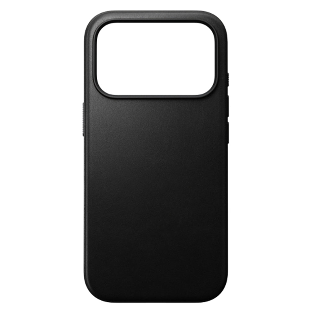 NOMAD Leather Case for iPhone 18 Pro - Black Ecco