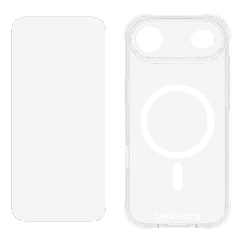 Case-Mate Case & Screen Protection Pack with MagSafe for iPhone Air - Clear