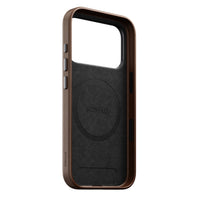 NOMAD Traditional Leather case for iPhone 18 Pro/17 Pro - Brown Ecco