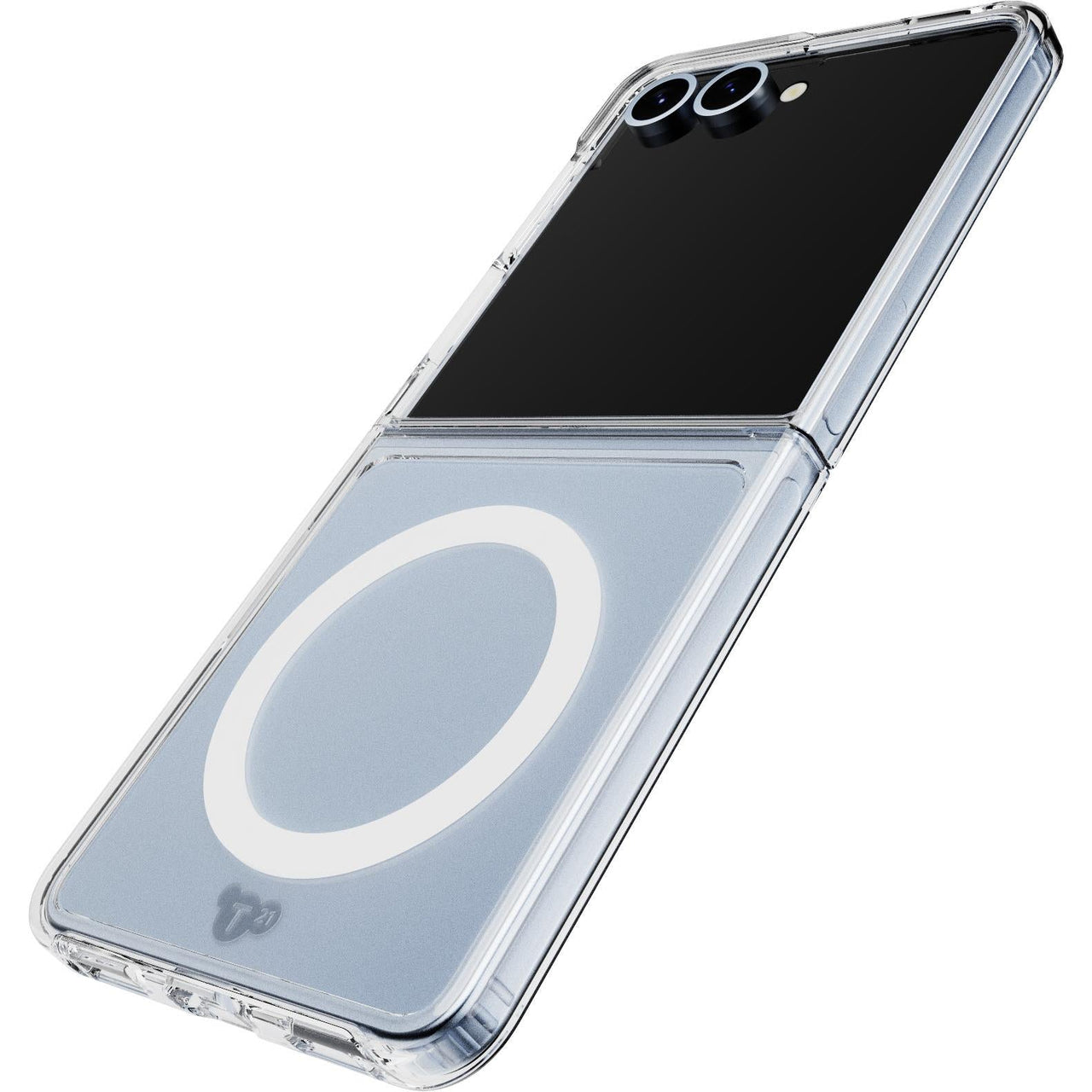 Tech21 EvoClear Magnet Case for Galaxy Z Flip7- Clear