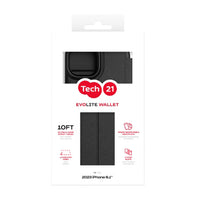 Thumbnail for Tech21 EvoLite Wallet Case for iPhone 15 Pro Max - Black