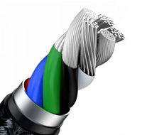 Thumbnail for Baseus Metal Cable USB-C to Lightning PD 20W 1 metre - Black