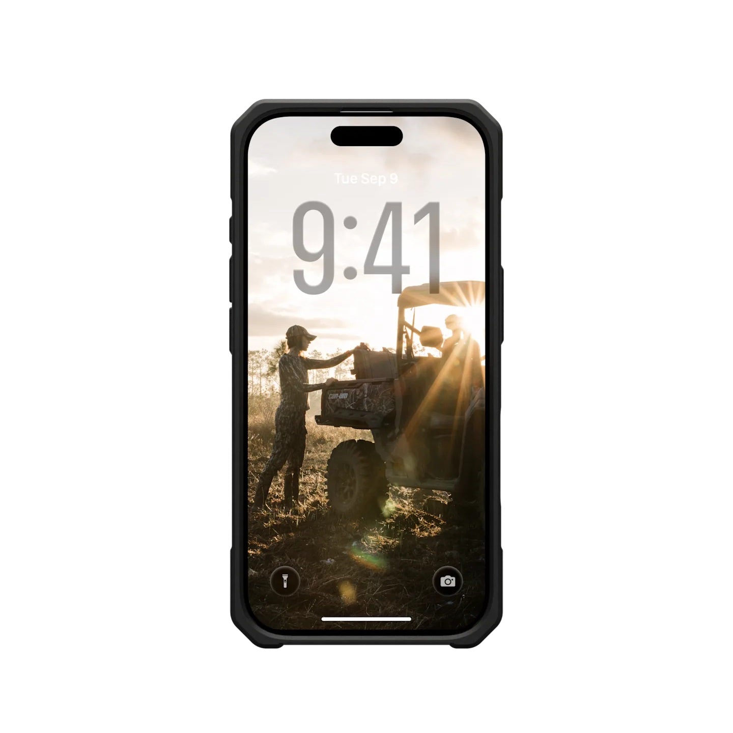 UAG Monarch Pro MagSafe Rugged Case for Apple iPhone 17 (6.3") - Kevlar Black