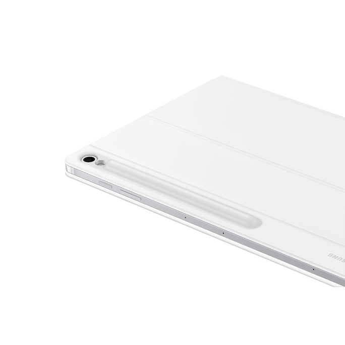 Samsung Book Cover Keyboard with Trackpad for Galaxy Tab S10 FE Plus - White