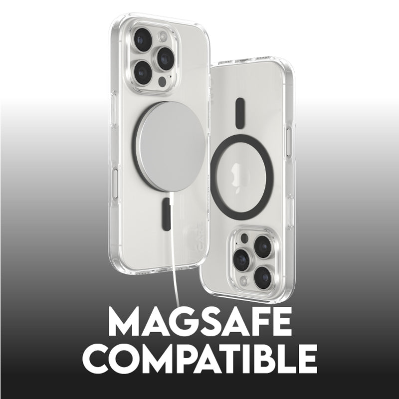 PanzerGlass CARE Flagship MagSafe Case for iPhone 16 Pro- Black