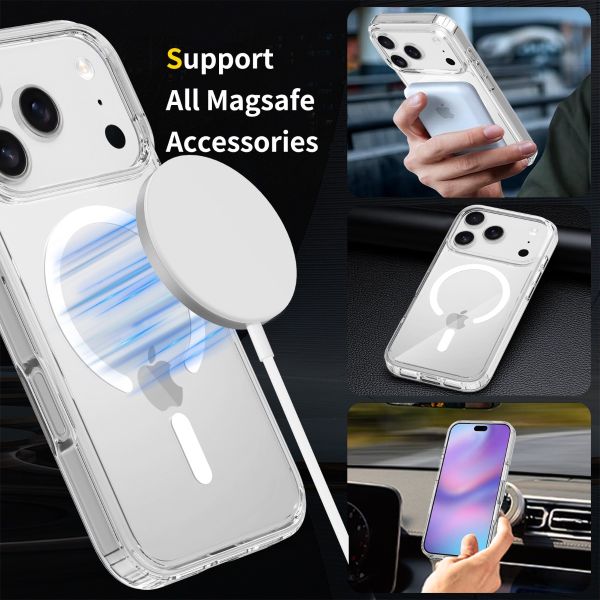 Blacktech MagSafe Case for Samsung Galaxy S26 Ultra - Clear