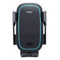Baseus (15W) Milky Way Pro Wireless Charger / Auto Lock / Air Vent Car Mount Holder - Black