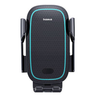 Thumbnail for Baseus (15W) Milky Way Pro Wireless Charger / Auto Lock / Air Vent Car Mount Holder - Black