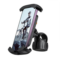Thumbnail for Baseus QuickGo Series Bike Phone Mount Cluster - Black