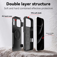 Thumbnail for Blacktech Magsafe Case with Stream Line for Samsung Galaxy S26 Ultra - Black