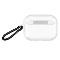 Thumbnail for Case-Mate Tough Case for AirPods Pro 3 - Clear with Black Carabiner