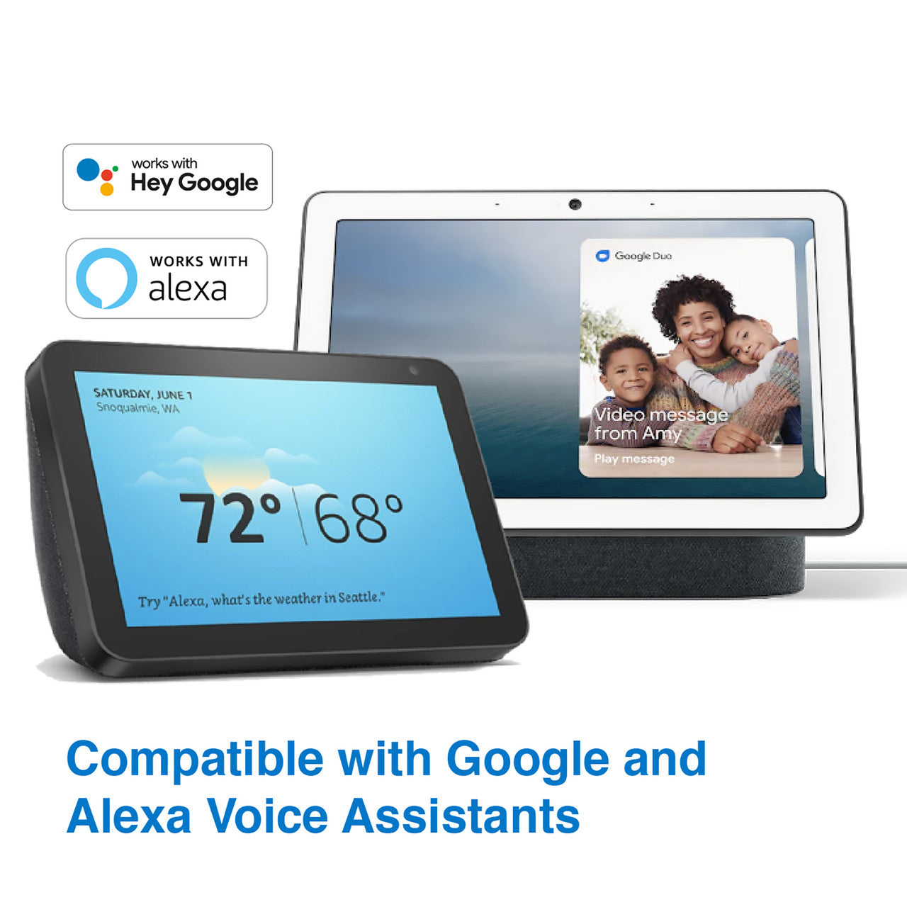 Laser Full HD Wireless Security Camera - IP65, 1080P, Two-Way Audio