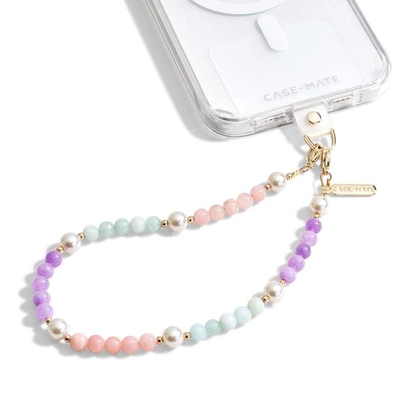 Case-Mate Anchor Card Phone Charm holder chain - Beaded Sugar Rush