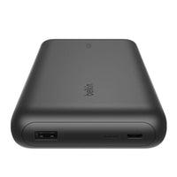 Thumbnail for Belkin UltraCharge Pro 25K mAh Laptop Power Bank w/ 140W Integrated USB-C Cable(35CM) - Black