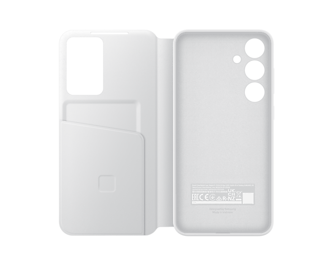 Samsung Smart View Wallet Case for Galaxy S24+ (S24 Plus) - White