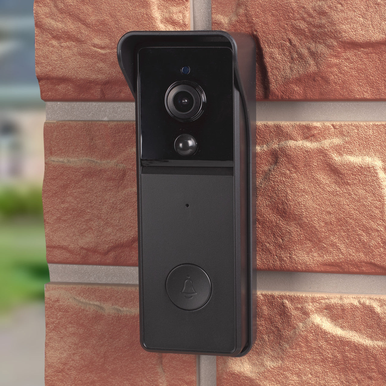 Laser Smart Full HD Video Doorbell- Black