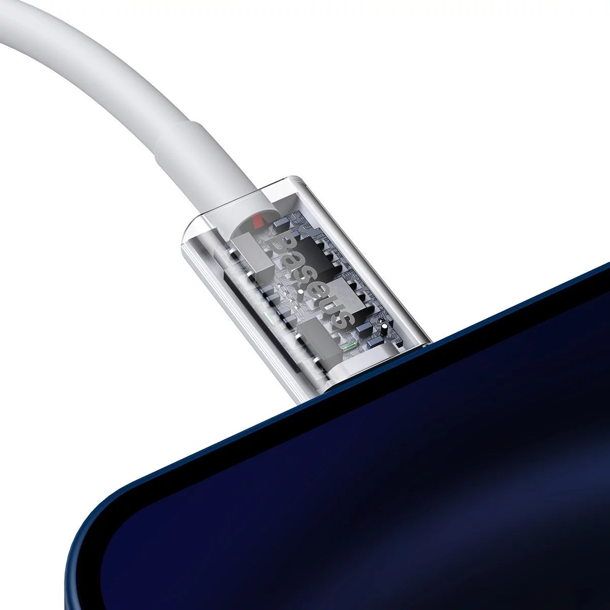 Baseus Superior Series USB-C to Lightning 20W Fast Charging Cable  Cord 2M - White