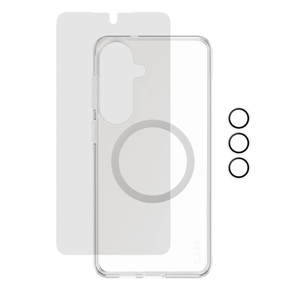 PanzerGlass Care 3-in-1 Privacy Bundle for Samsung Galaxy S26+ - Clear