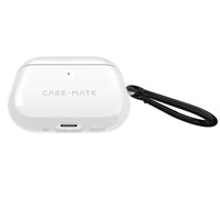 Thumbnail for Case-Mate Tough Case for AirPods Pro 3 - Clear with Black Carabiner