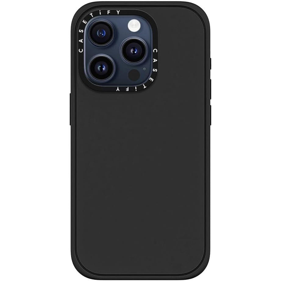 Casetify Impact Case with MagSafe for Apple iPhone 15 Pro - Matte Black