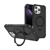 Thumbnail for Blacktech A1 Magsafe Case with Military Ring Stand for Samsung Galaxy S26 Ultra - Black