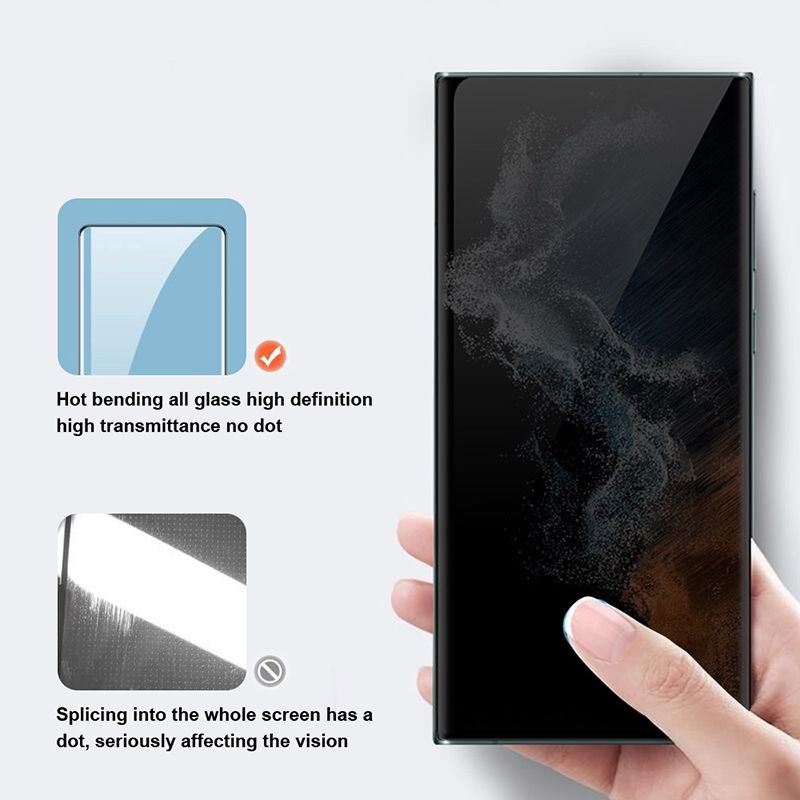 Samsung LITO LT - D8 0.2MM Ultra Thin Full Tempered Glass for Galaxy S26 Ultra- Black