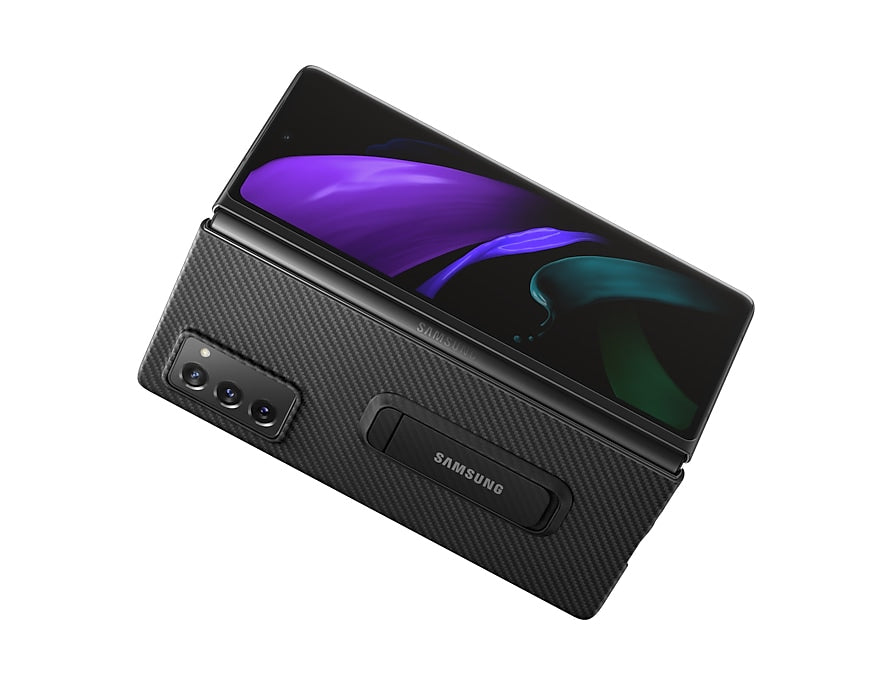 Samsung Galaxy Z Fold2 Aramid Standing Cover - Black