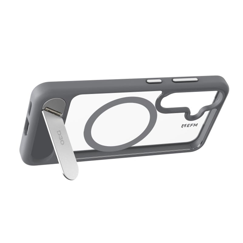 EFM Alta Case with D3O BIO for Samsung Galaxy S25+ (S25 Plus) - Grey/Clear