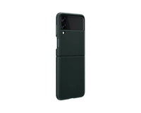 Thumbnail for Samsung Leather Cover for Galaxy Flip3 - Green