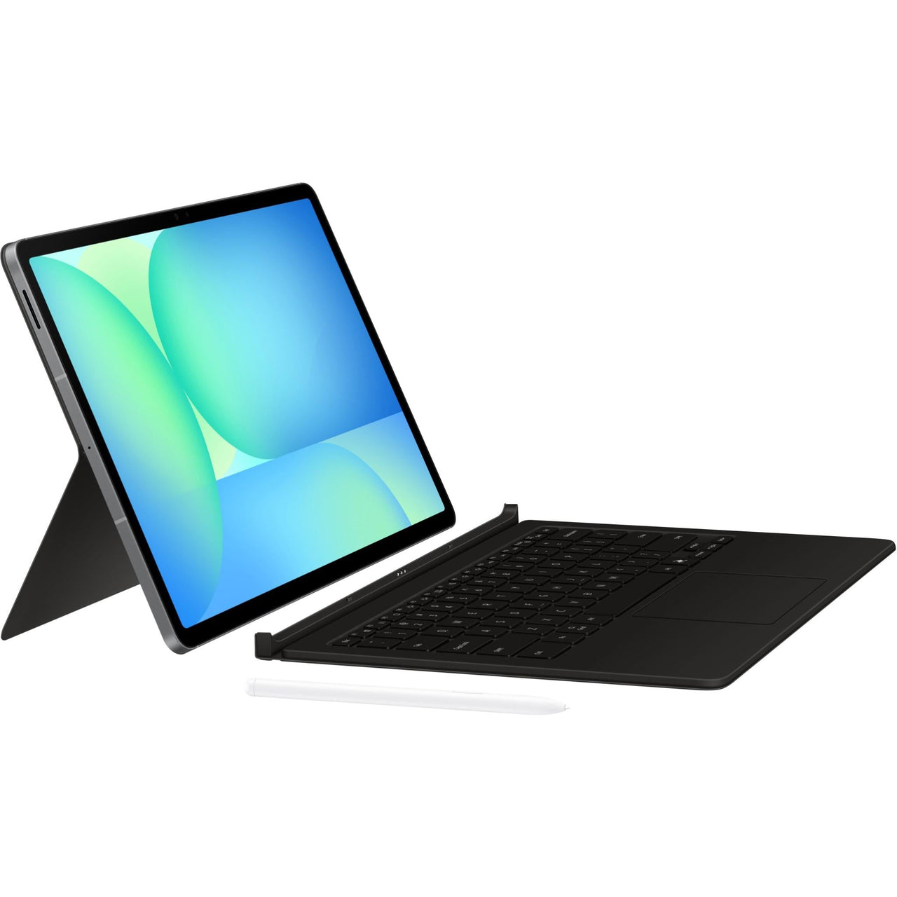 Samsung Book Cover Keyboard with AI Key for Galaxy Tab S10 FE Plus - Black