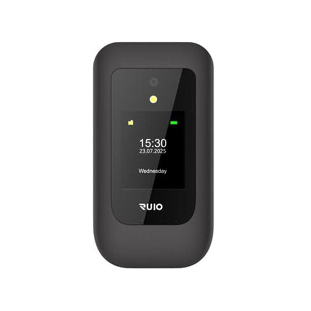 RUIO S1 Flip Phone 128 GB / 4GB - Black