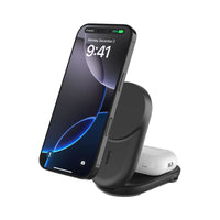 Thumbnail for Belkin UltraCharge 2-in-1 Foldable Magnetic Charger with Qi2 25W - Black
