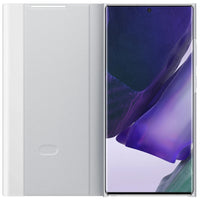 Thumbnail for Samsung Clear View Cover Case For Galaxy Note20 Ultra - Mystic Grey