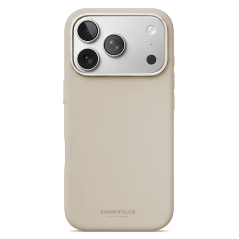 Vonmahlen Soft Silicone Case 2 for iPhone 18 Pro - Cream