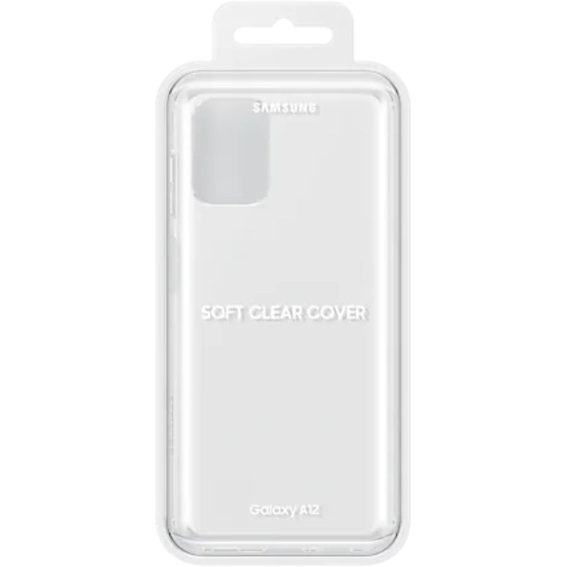 Samsung Clear Soft Cover Case For Galaxy A12 - Clear