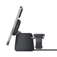 Thumbnail for Belkin BoostCharge Pro 2-in-1 Wireless Qi2 Charging Dock + 30W USB-C PSU + USB-C Cable (1.5M) - Black