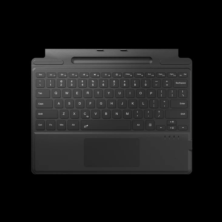 Cygnett Microsoft Surface Pro 11/ Pro 10 Pro 9/ Pro 8 Magnetic Keyboard - Black Pen Slot