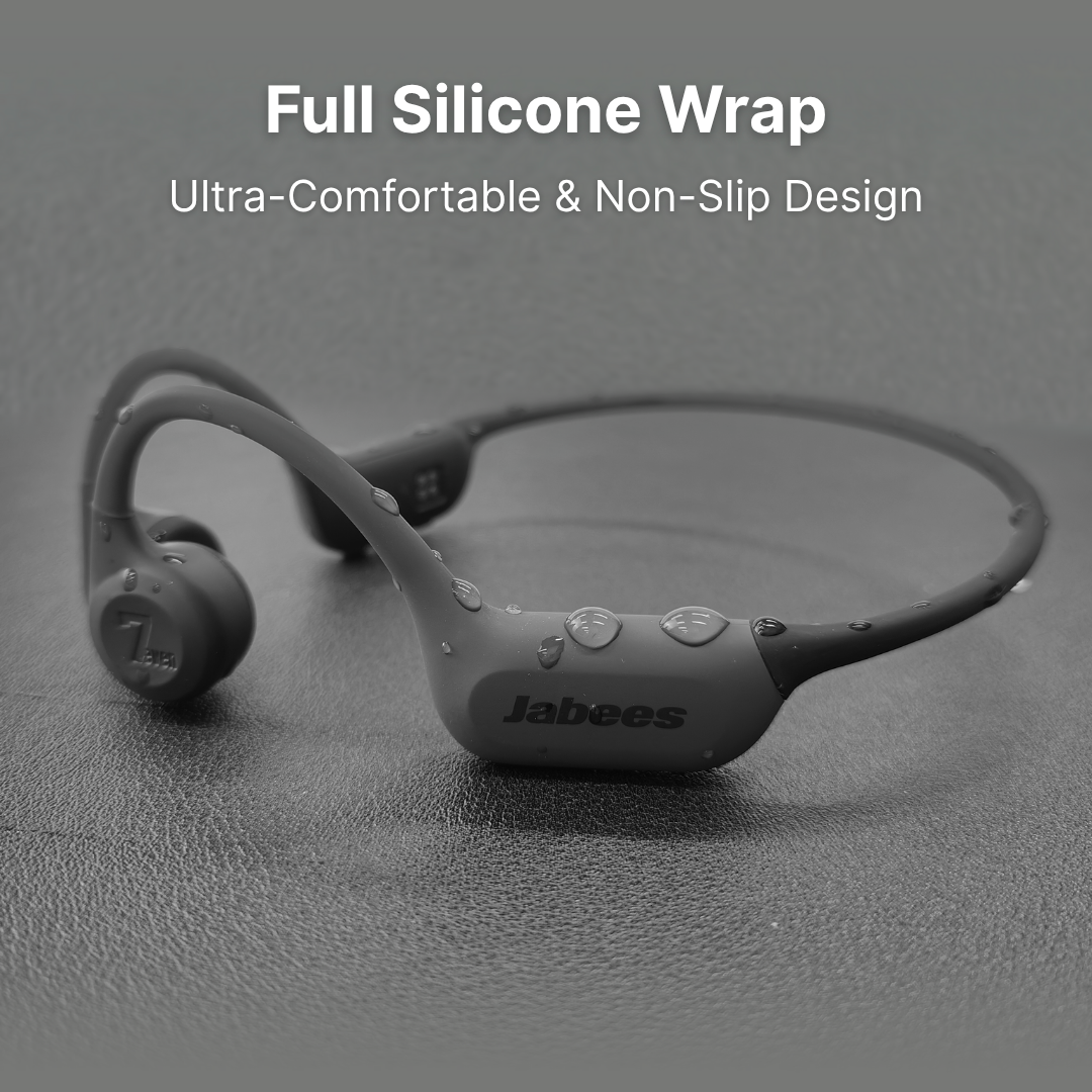 7Seven Bone Conduction Open Ear Swimming Running headphones - Black